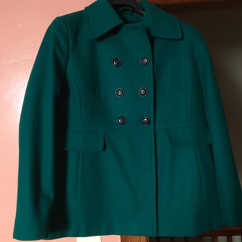 Apostrophe Dark Green Coat